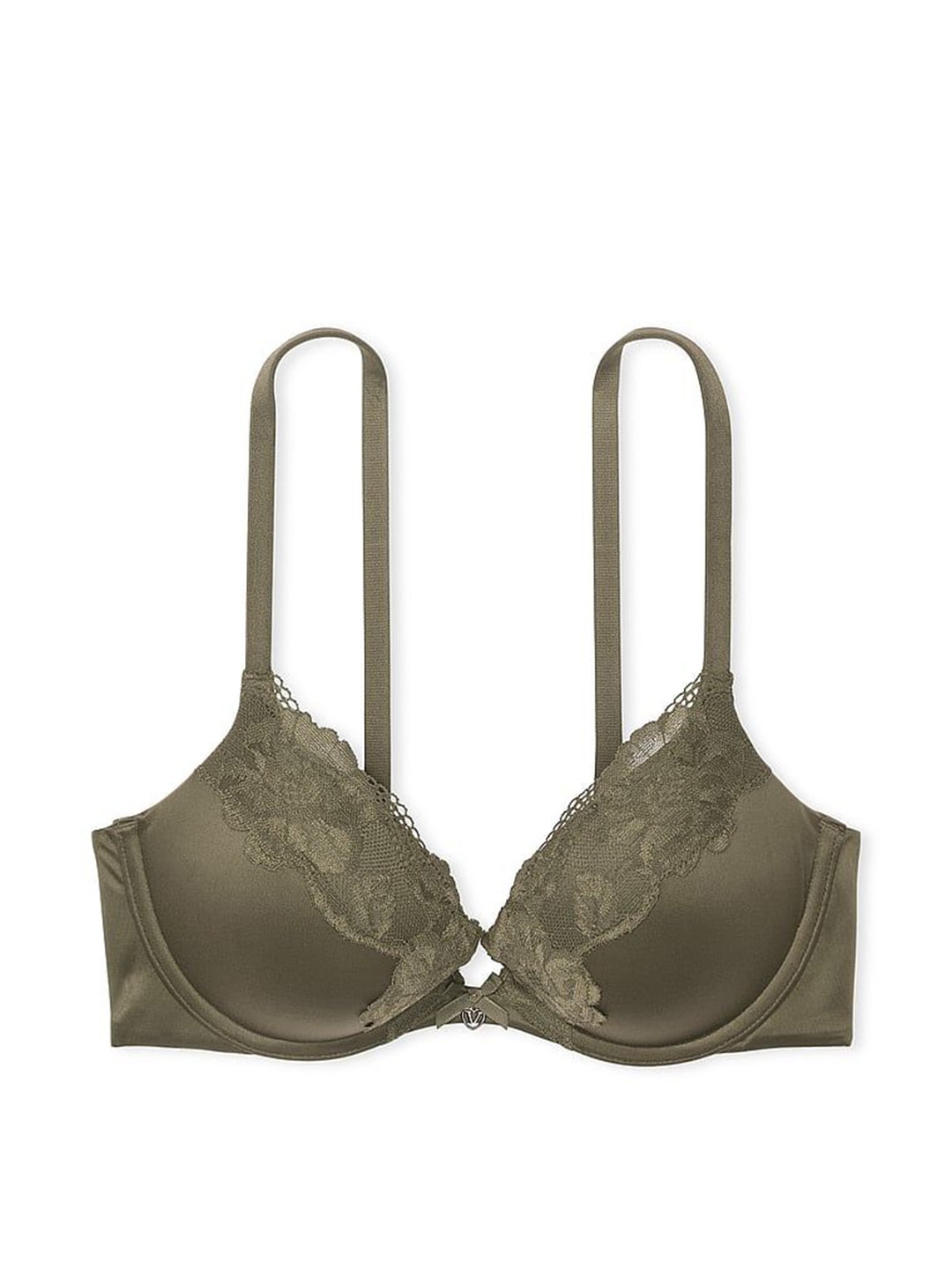 

Victoria's Secret Full Coverage Underwired Lightly Padded Push-Up Bra, Green