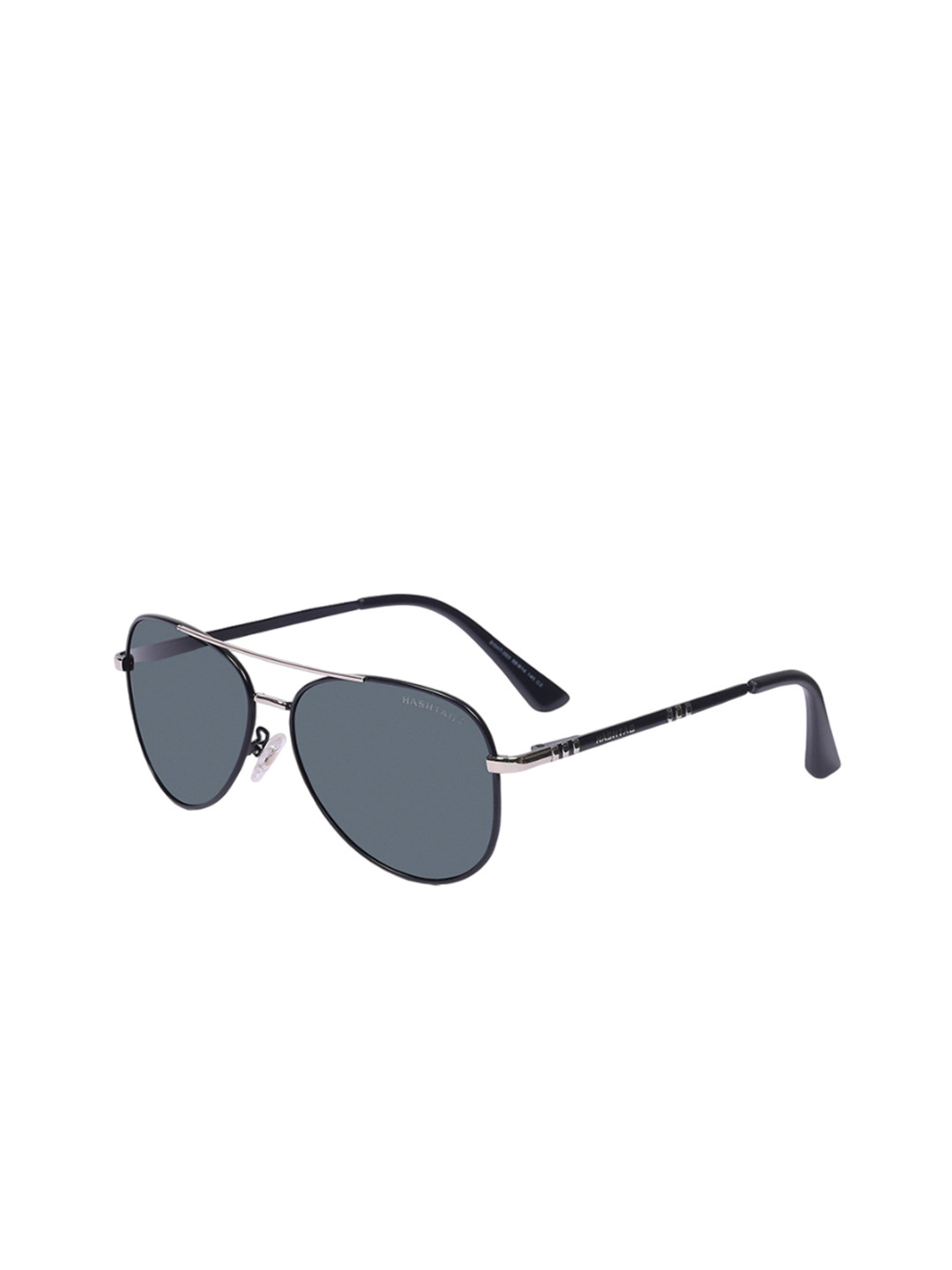 

HASHTAG EYEWEAR Unisex Aviator Sunglasses SGHT54_03_C2, Black