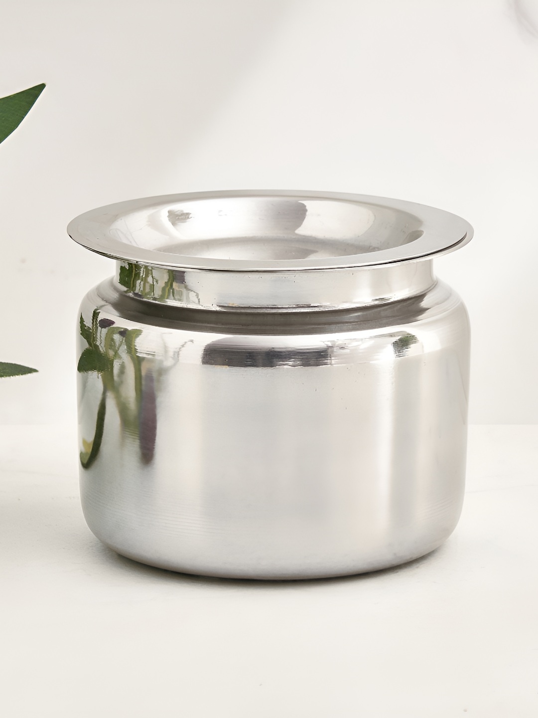 

Home Centre Corsica Aresco Stainless Steel Ghee Pot - 180ml, Silver
