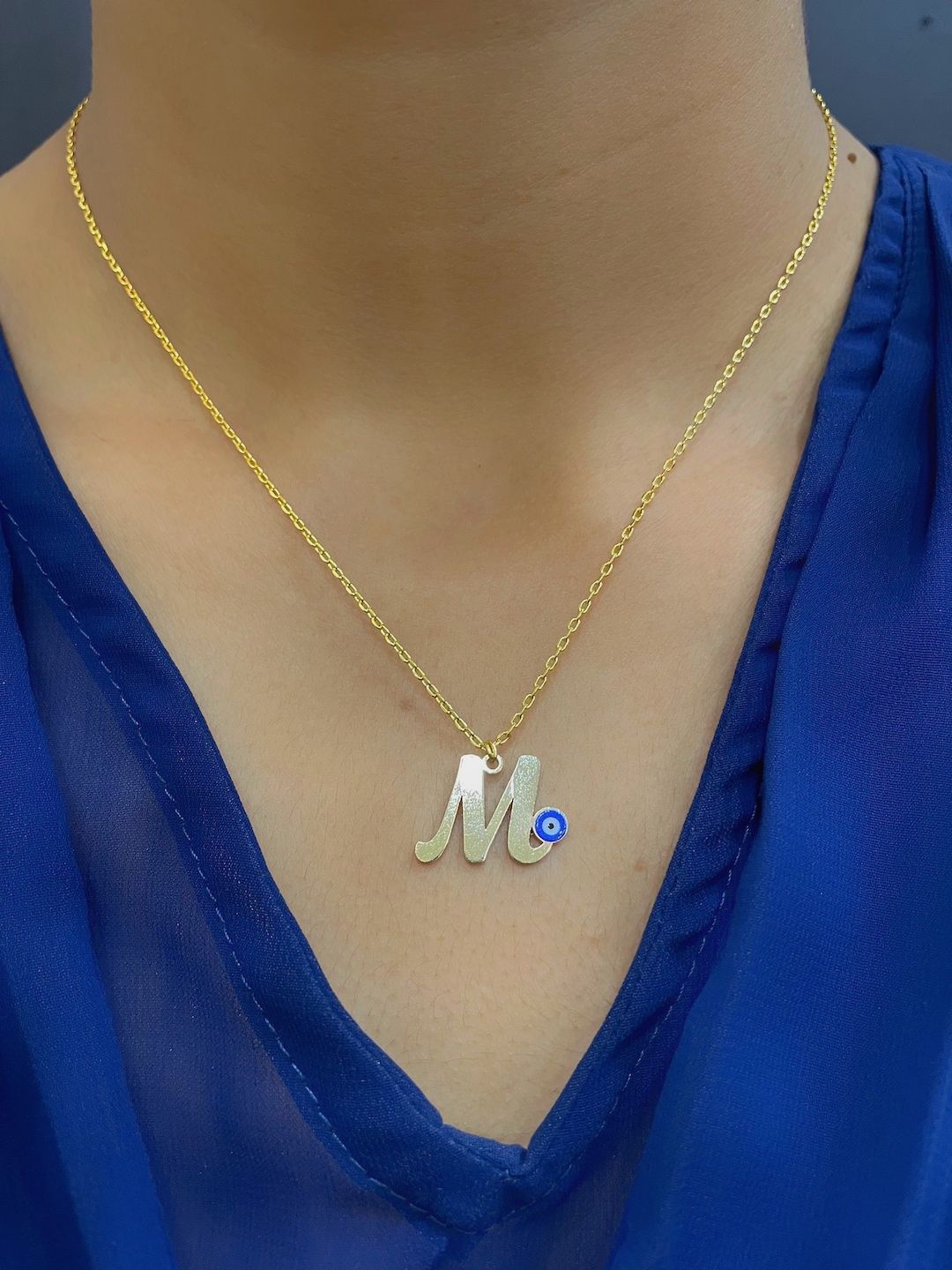 

Digital Dress Room Brass Gold-Plated Handcrafted Necklace