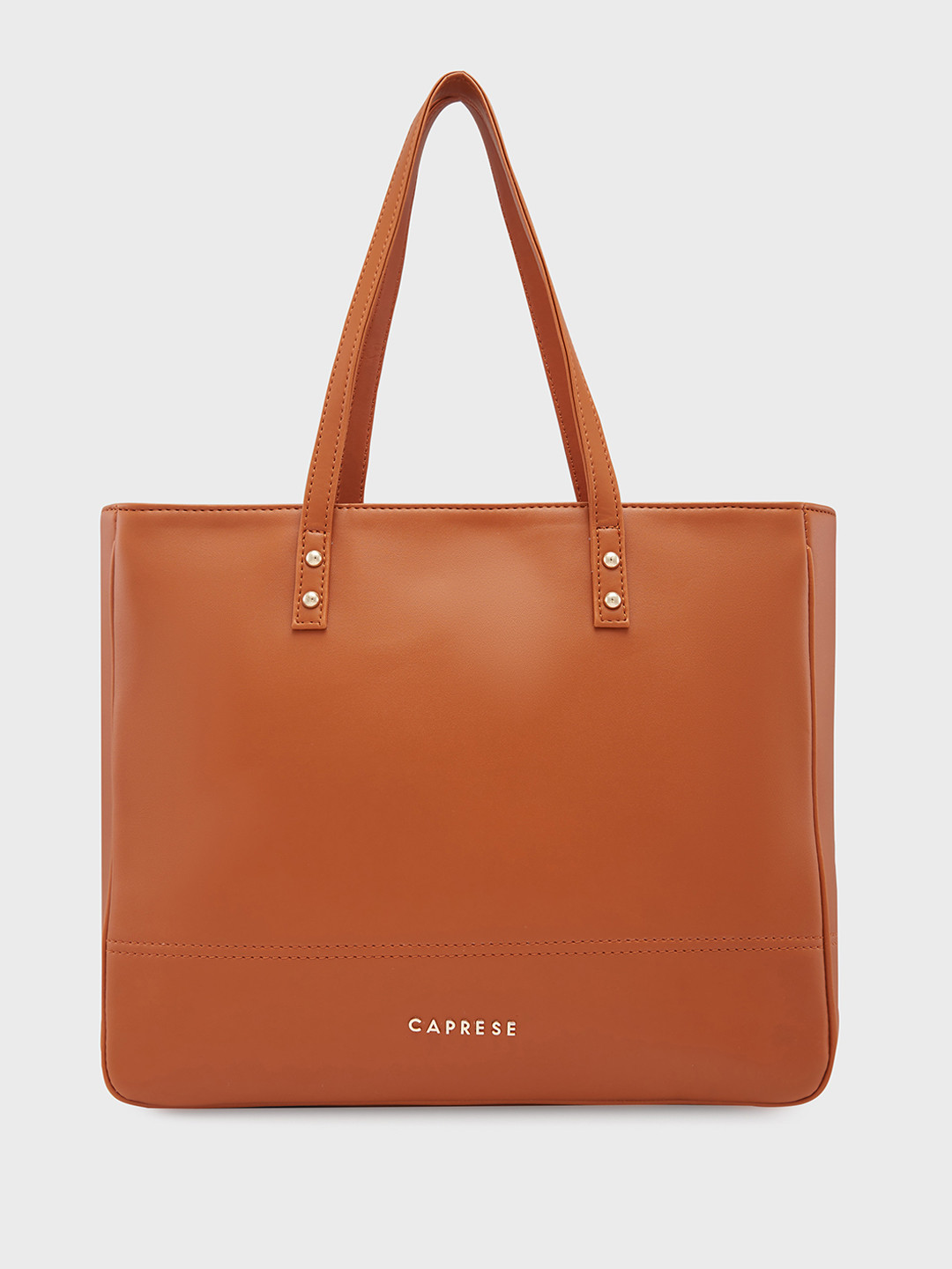 

Caprese Structured Shoulder Bag, Brown