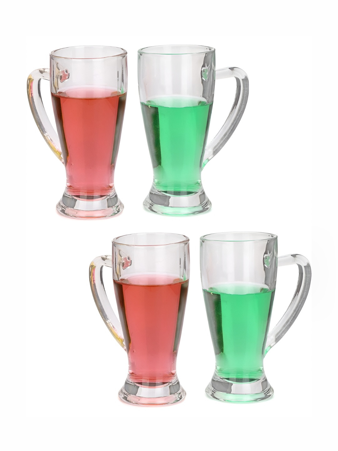

1ST TIME Transparent 4 Pieces Dishwasher Safe Bar Glass-250 ml Each