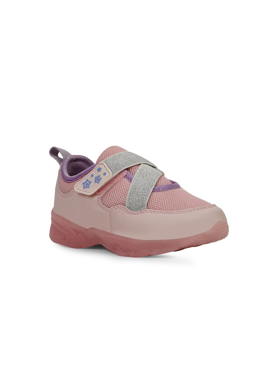 

Bubblegummers Girls Round Toe Sneakers, Pink