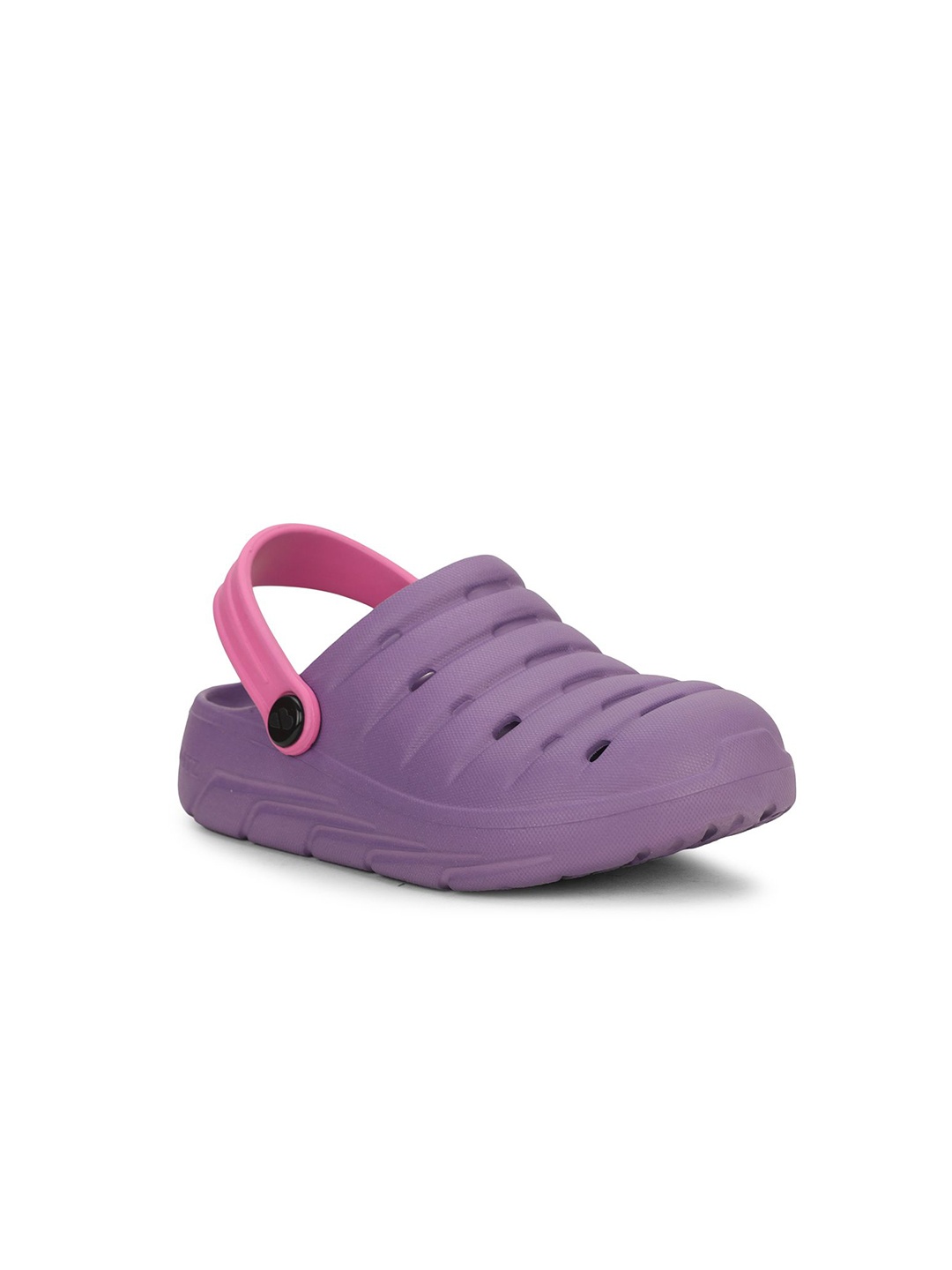 

Floatz Boys Colourblocked Clogs, Purple