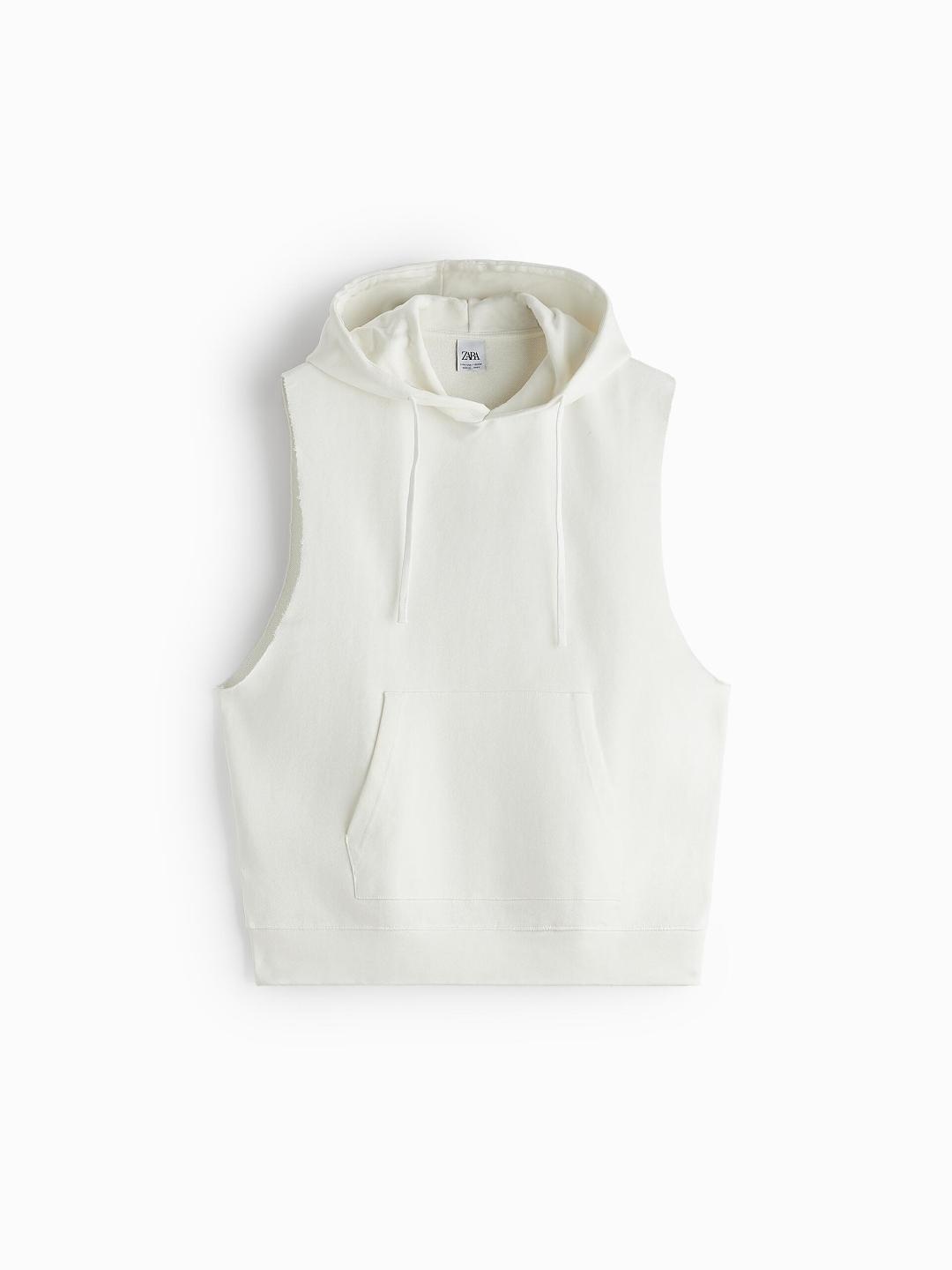 

ZARA Men White Sweatshirts
