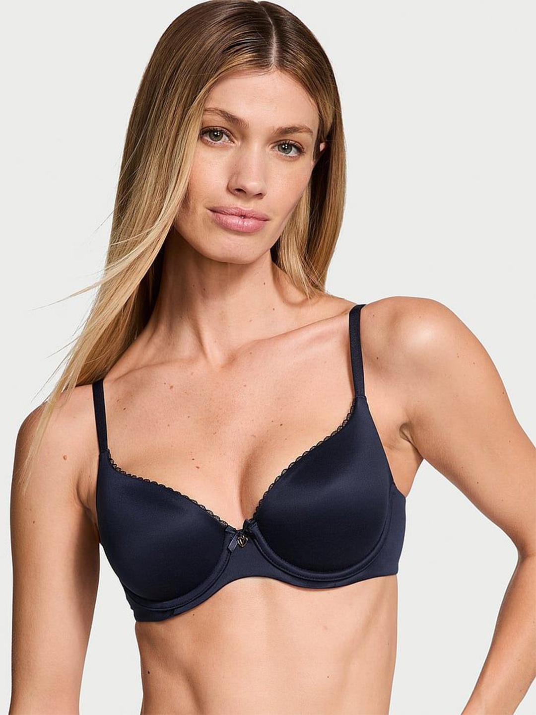 

Victoria's Secret Medium Coverage Underwired Lightly Padded Bra, Blue