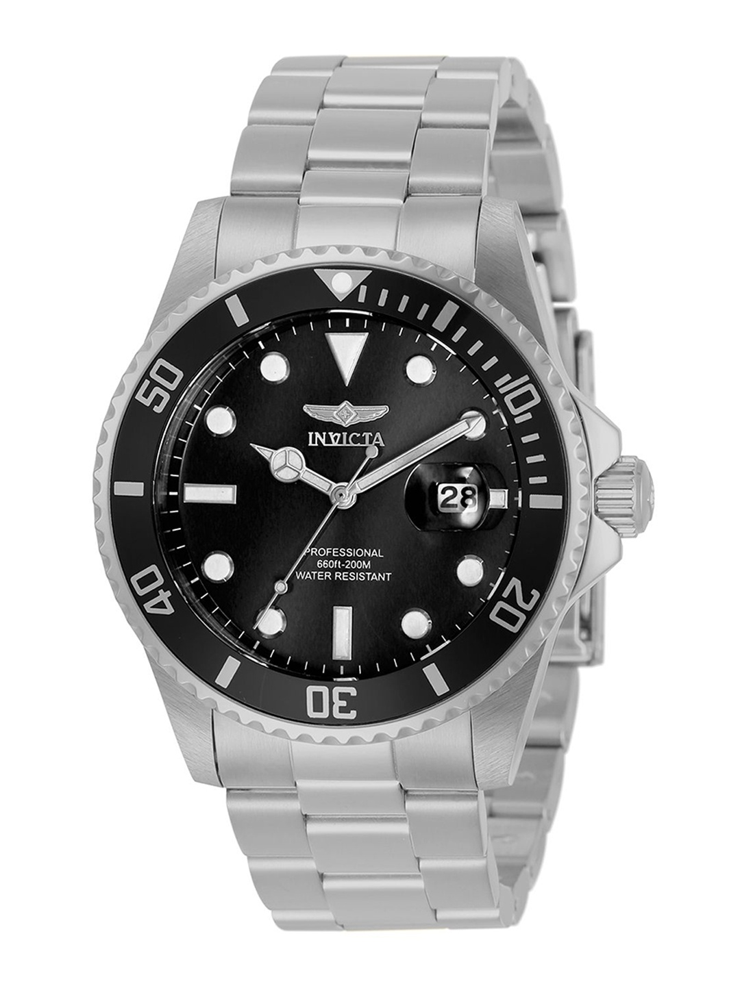

Invicta Men Dial & Stainless Steel Straps Analogue Watch 33266, Silver