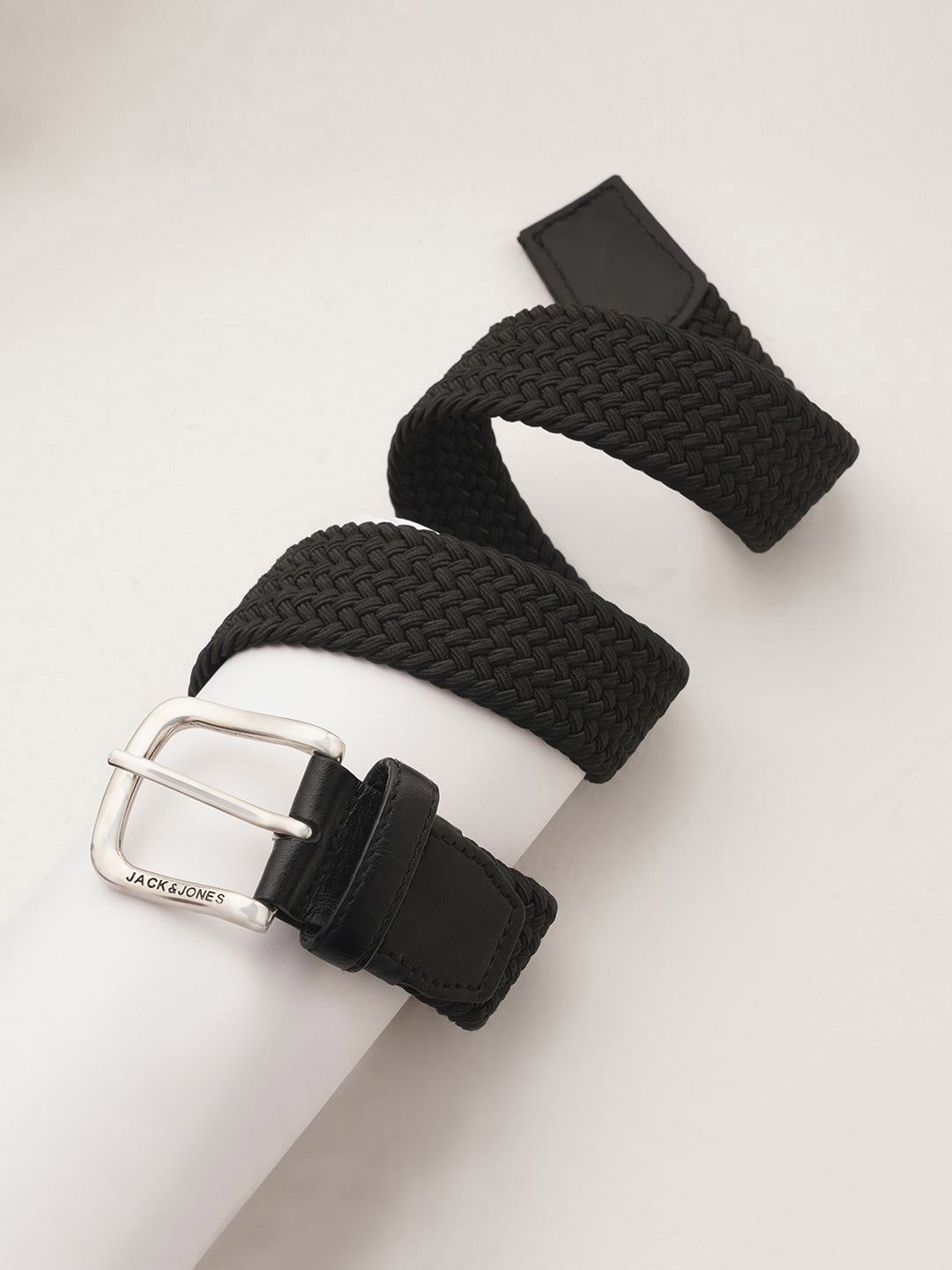 

Jack & Jones Junior Boys Textured Belt, Black