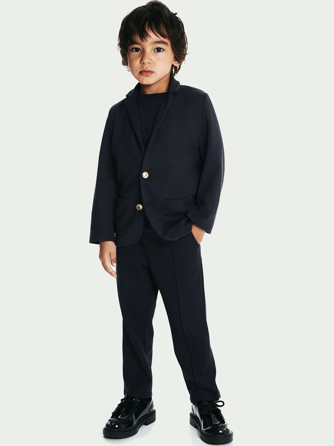 

H&M Boys Jersey Blazer, Blue