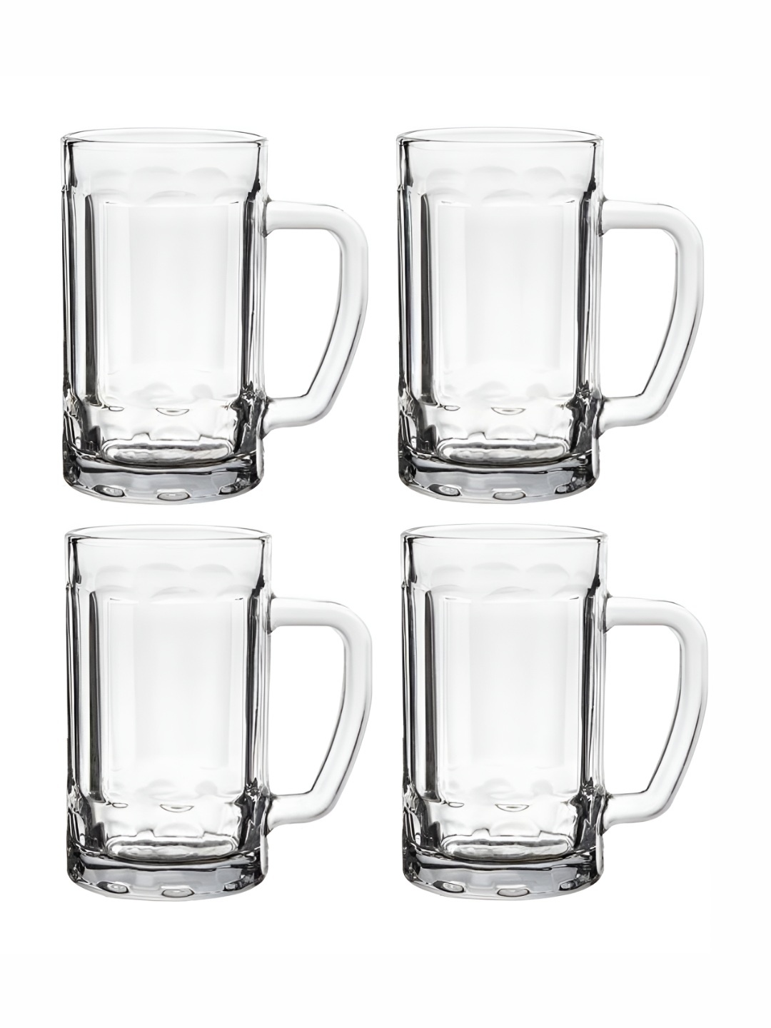 

1ST TIME Unisex Transparent 4 Pieces Beer Glass 400 ml