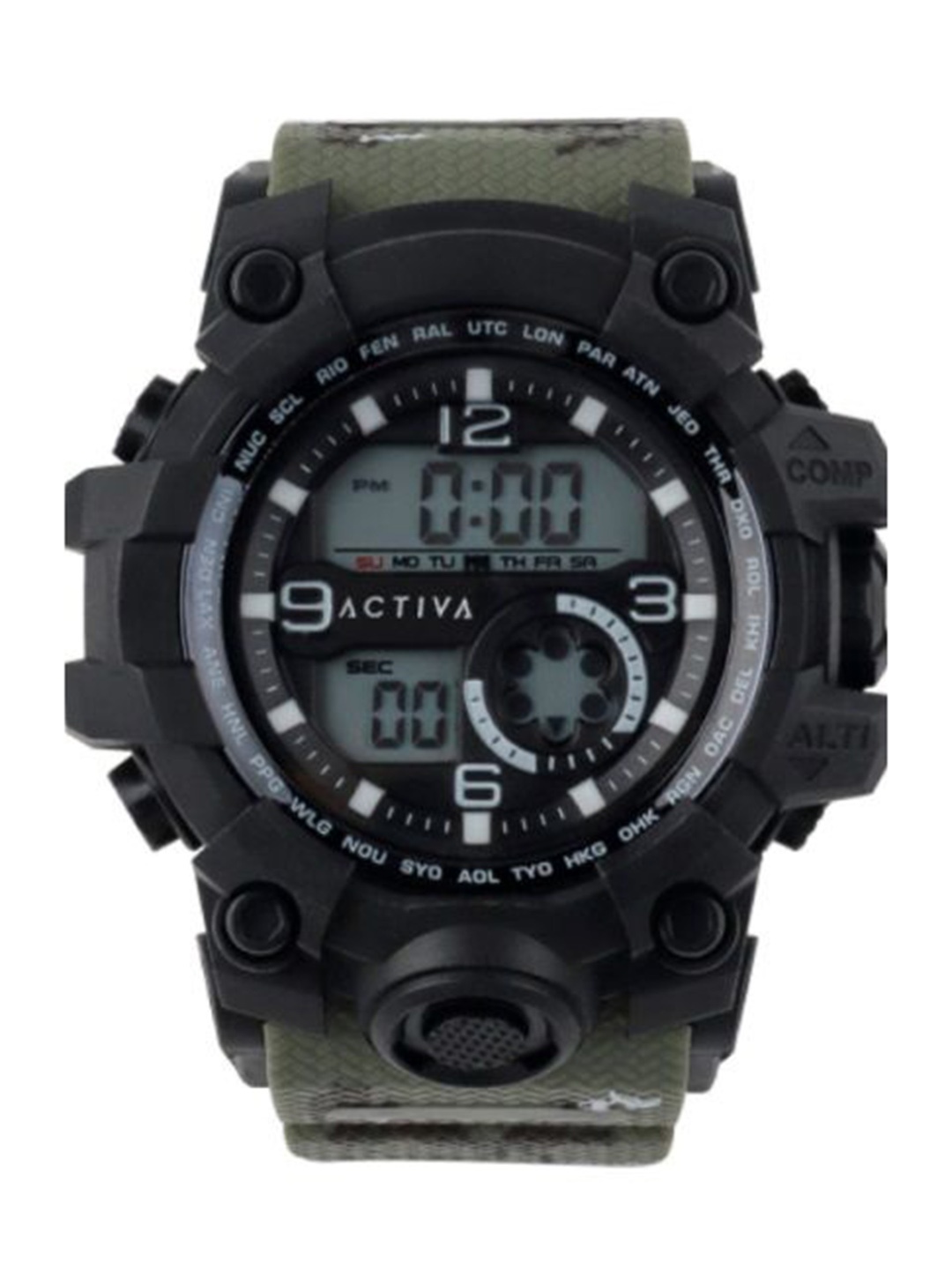 

Invicta Unisex Dial & Straps Digital Watch ACW435-002, Black