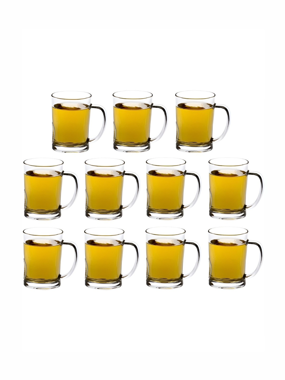 

1ST TIME Transparent 11 Pieces Glass Dishwasher Safe Bar Glasses