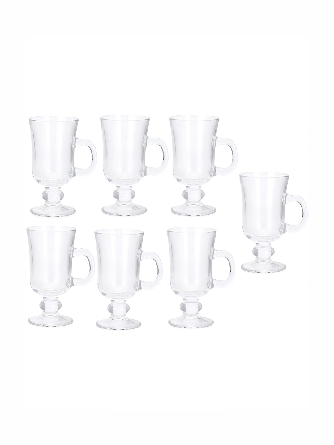 

1ST TIME Unisex Transparent 7 Pieces Beer Glass 200 ml