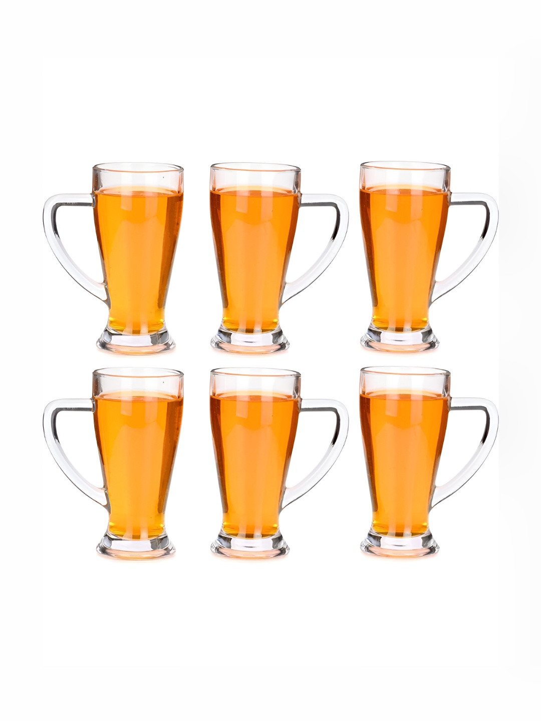 

1ST TIME Transparent 6 Pieces Beer Glass 250 ml
