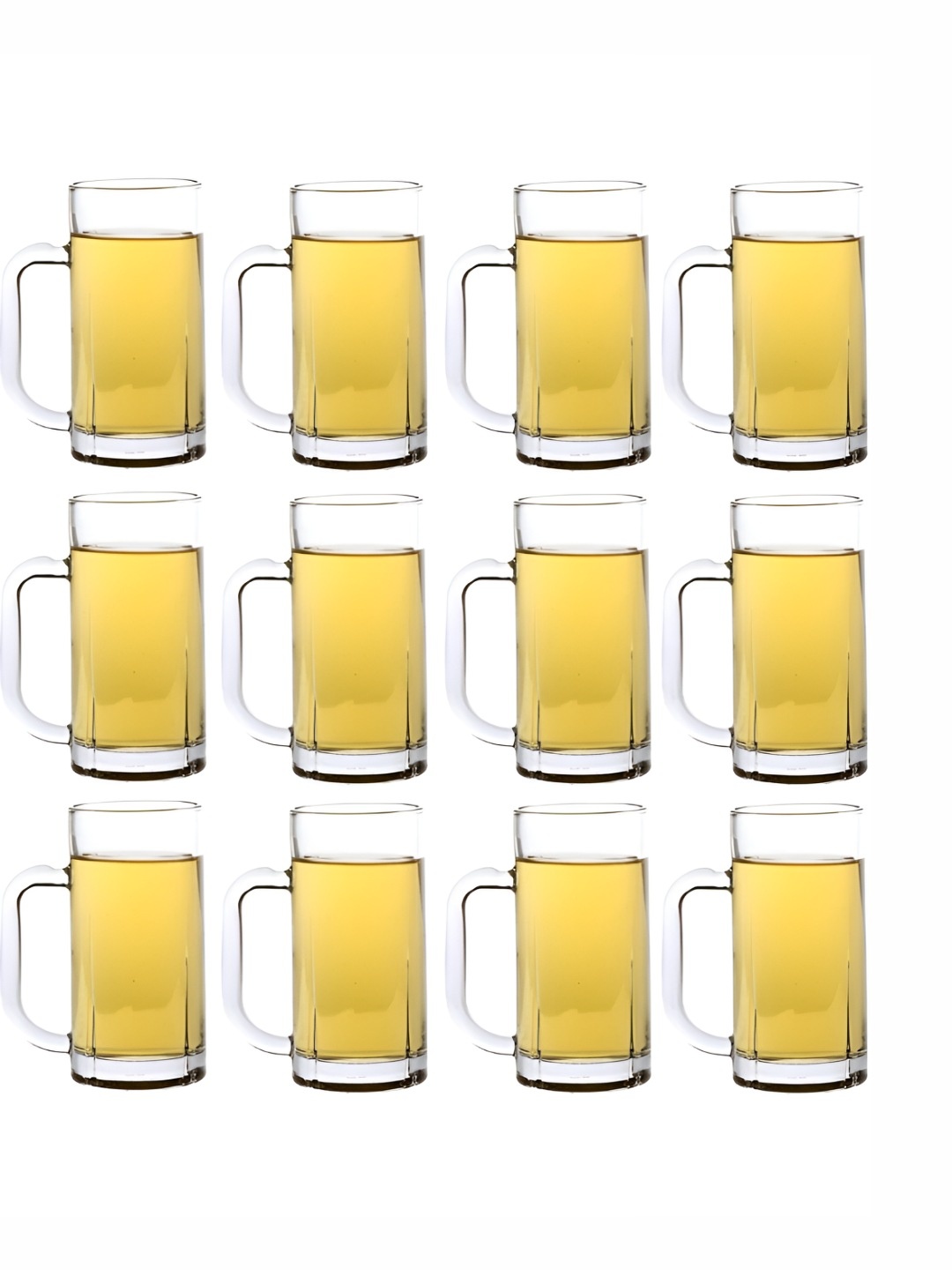 

1ST TIME Unisex Transparent 12 Pieces Beer Glass 300 ml