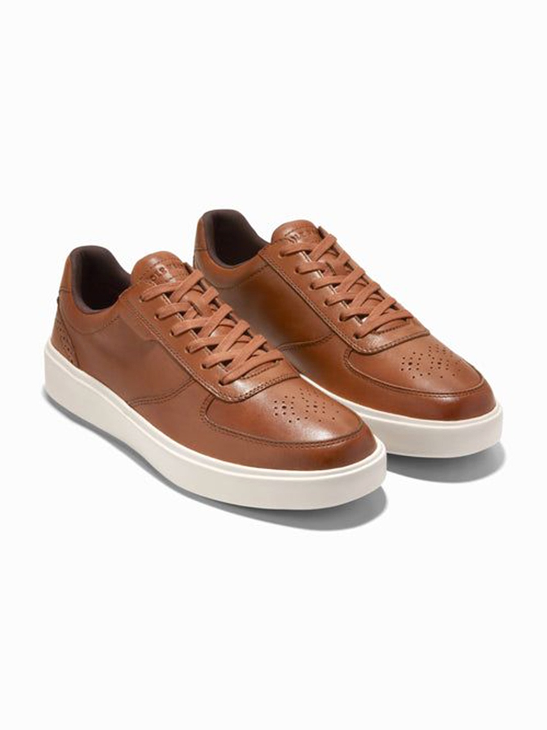 

Cole Haan Men Leather Casual Oxfords, Brown