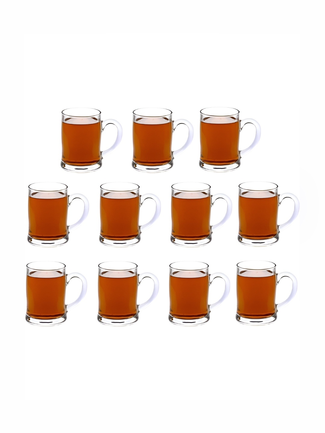 

1ST TIME Transparent 11 Pieces Glass Dishwasher Safe Bar Glasses