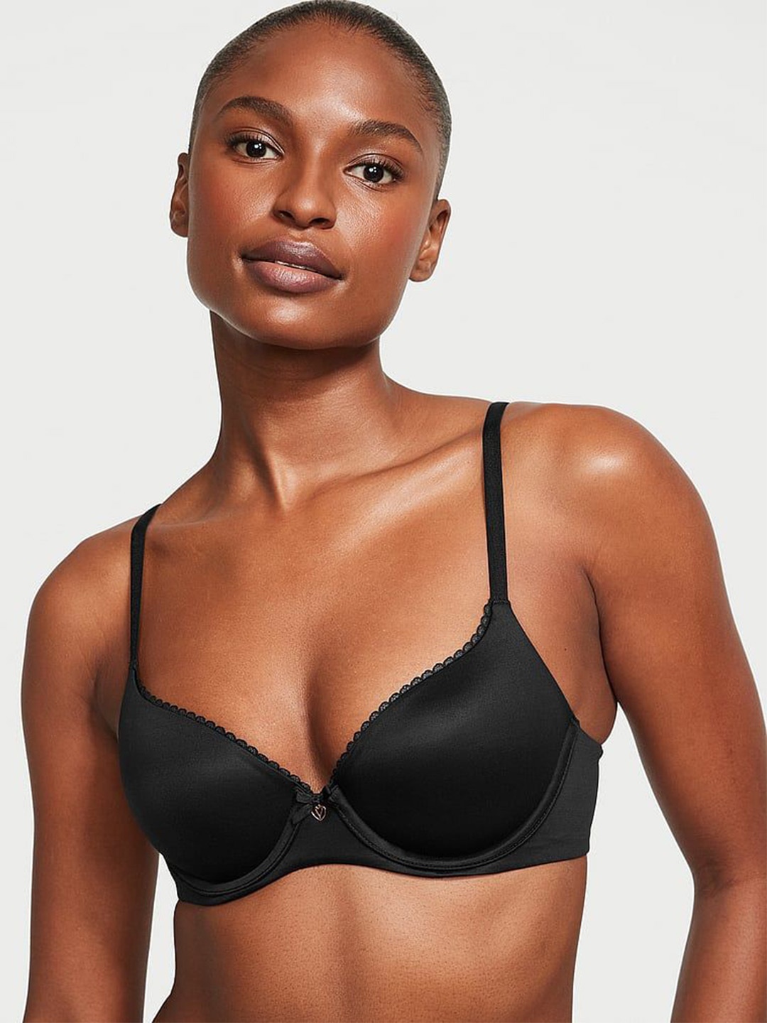 

Victoria's Secret Women Black Medium Coverage Lightly Padded Back Closure Bra
