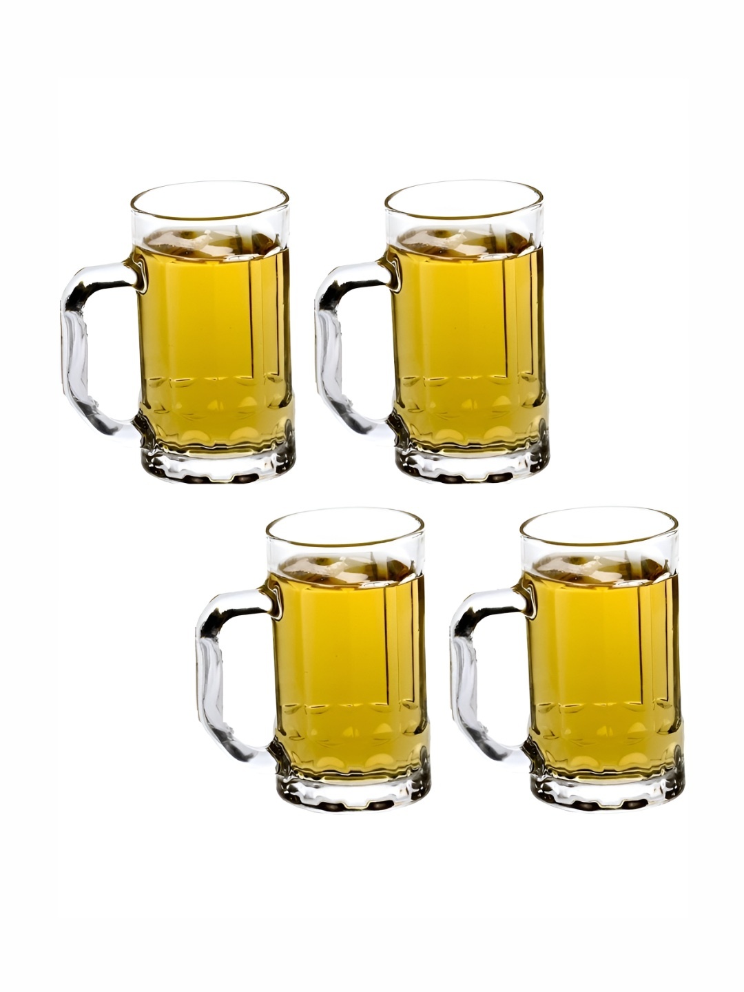

1ST TIME Unisex Transparent 4 Pieces Beer Glass 400 ml