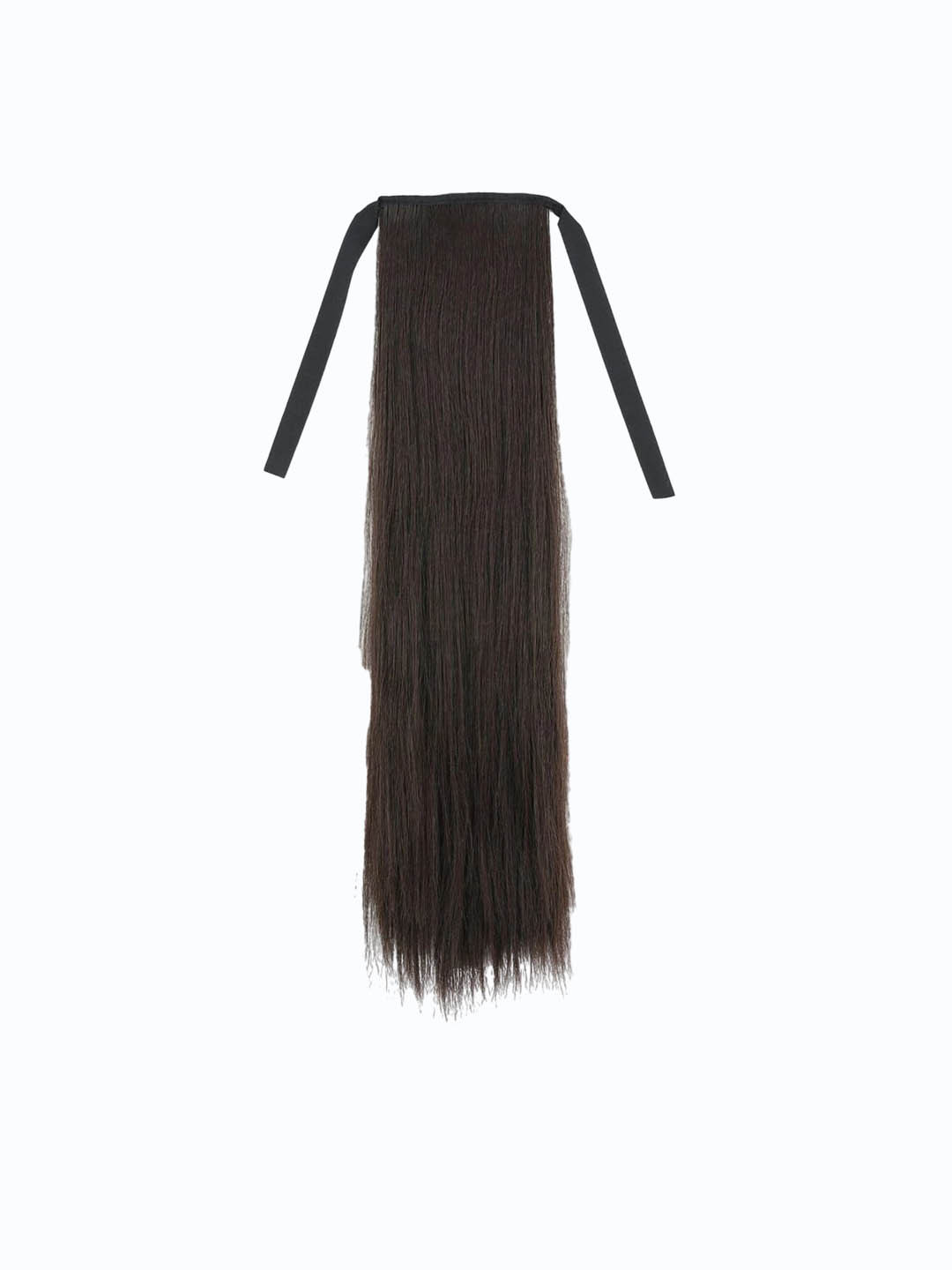 

VAGHBHATT Halo Straight Tie Up Wrap Around Ponytail Long Hair Extension- 26 Inch - Brown, Black