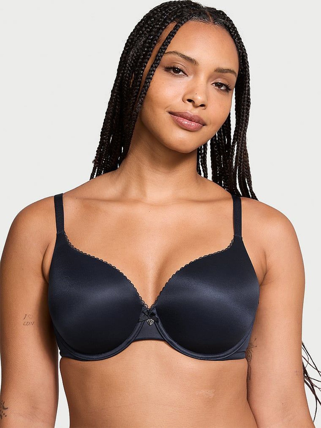 

Victoria's Secret Full Coverage Underwired Heavily Padded Push-Up Bra, Blue