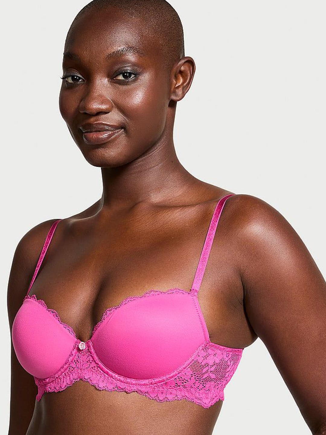 

Victoria's Secret Women Medium Coverage Lightly Padded Bra, Pink
