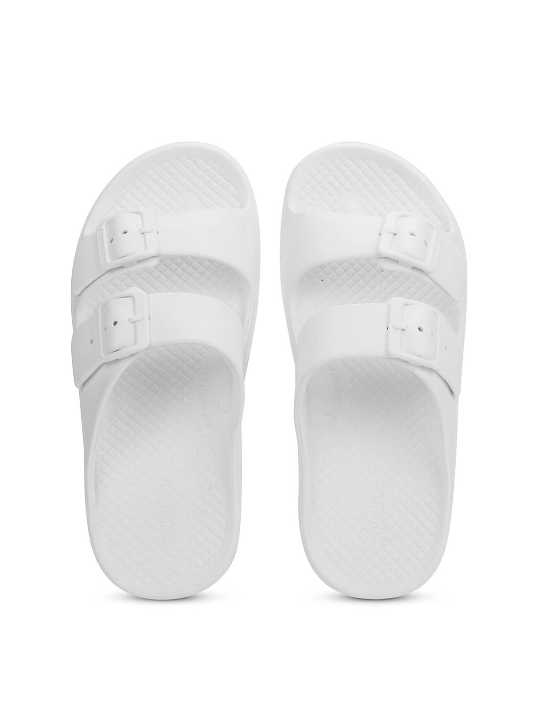 

Aqualite AL-1251 Men's Synthetic Cushion Sliders, White