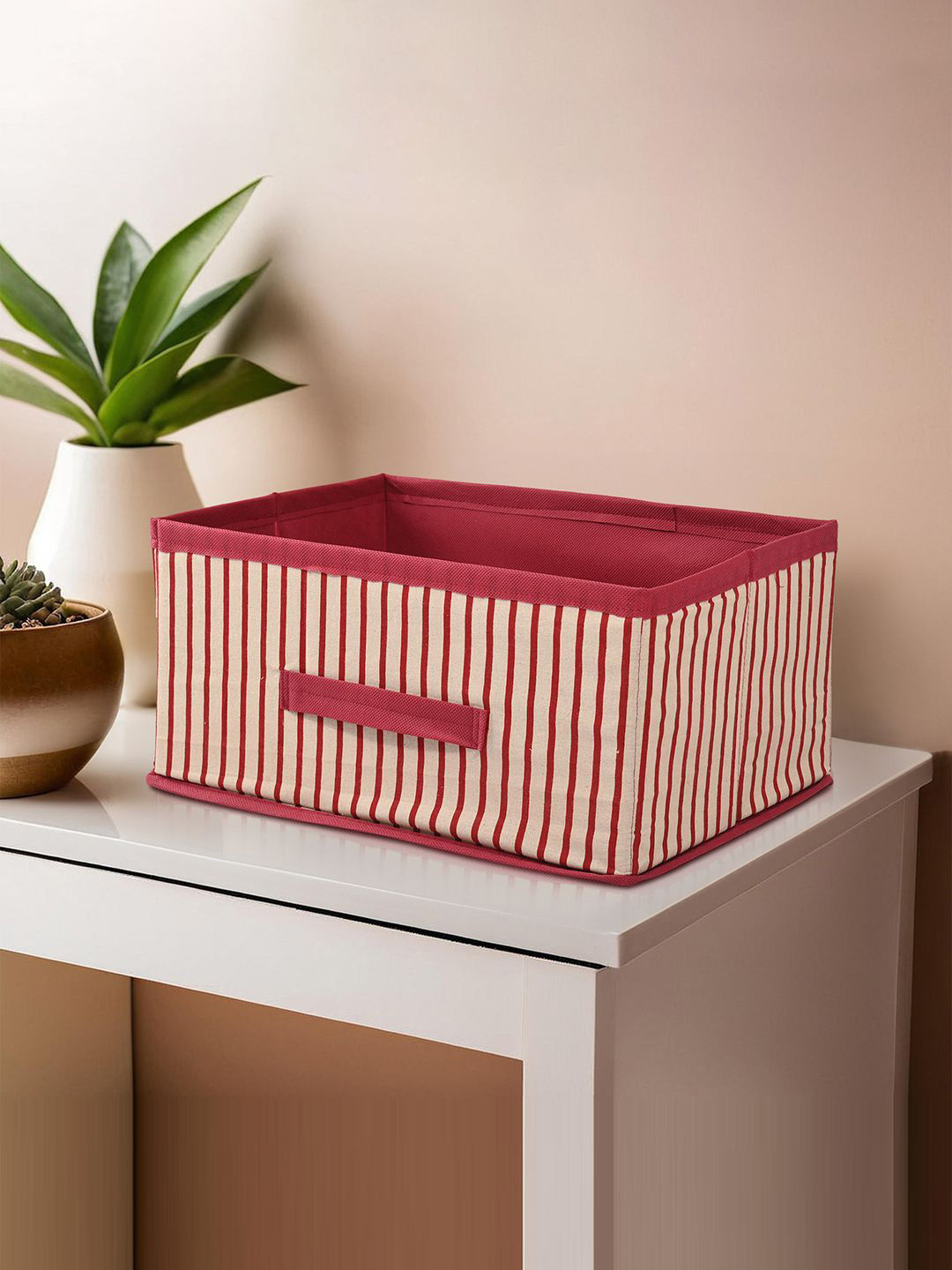 

Kuber Industries Pink Pink Printed Multi-Utility Organisers