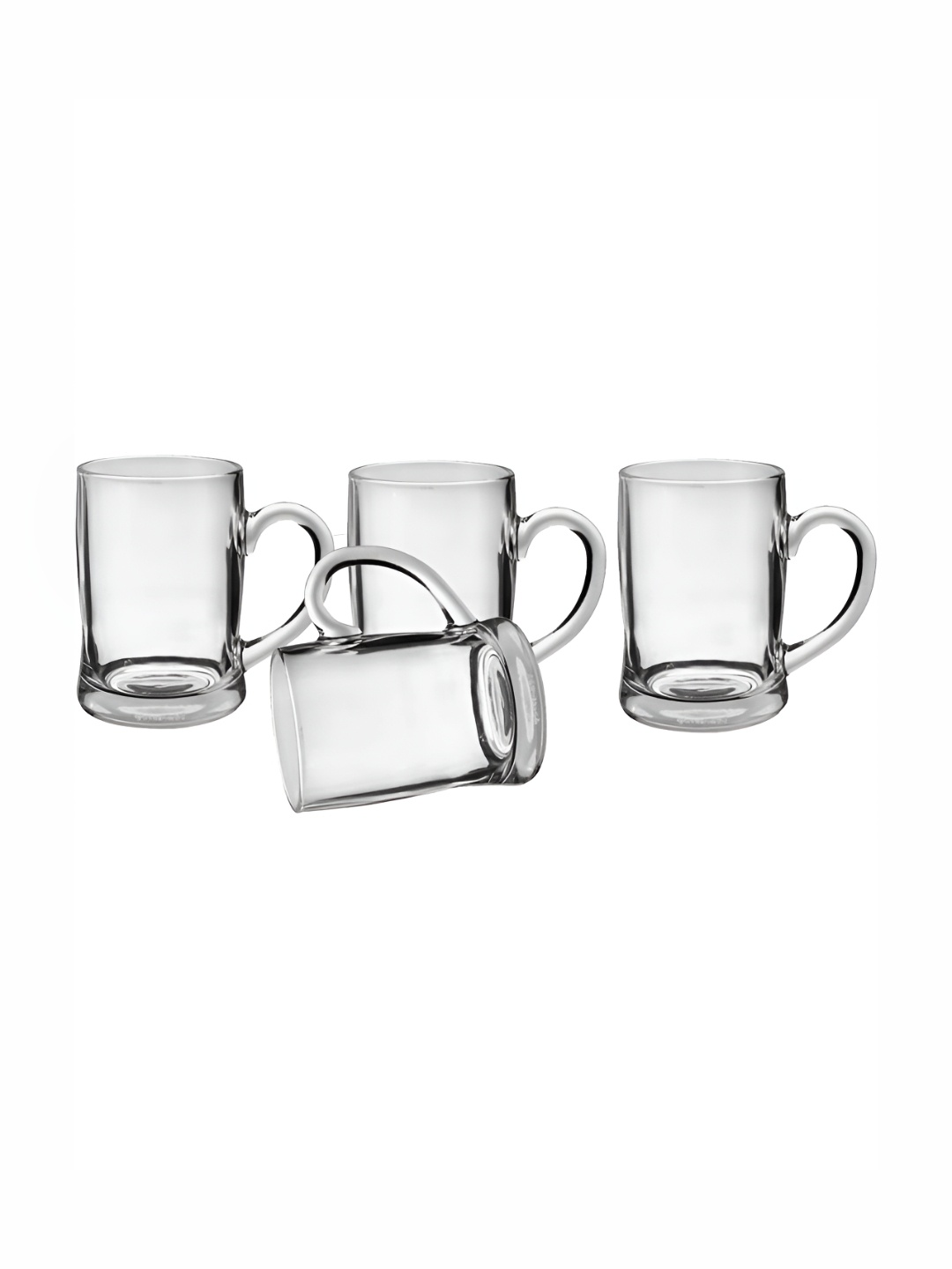 

1ST TIME Unisex Transparent 4 Pieces Beer Glass 350 ml