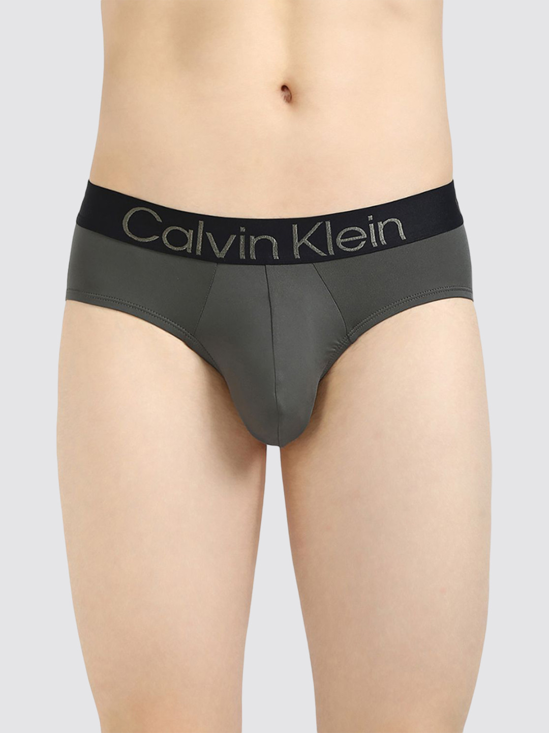 

Calvin Klein Underwear Men Mid-Rise Hipster Briefs A4-HBFH23001PST, Grey