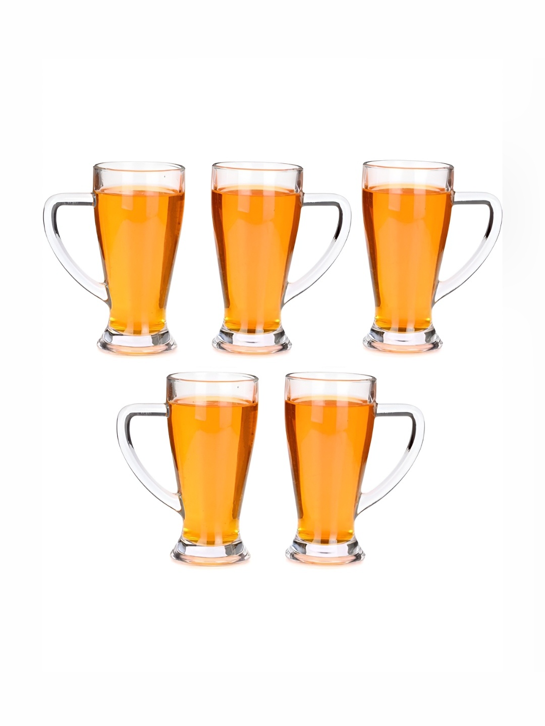 

1ST TIME Transparent 5 Pieces Beer Glass-250ML Each