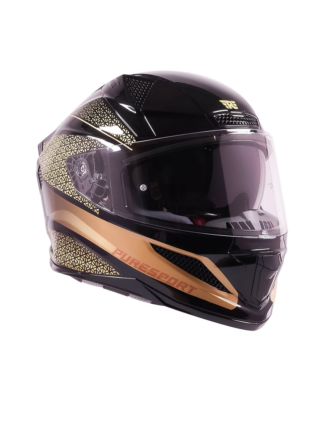 

Royal Enfield Crossair Full Face Helmet, Gold