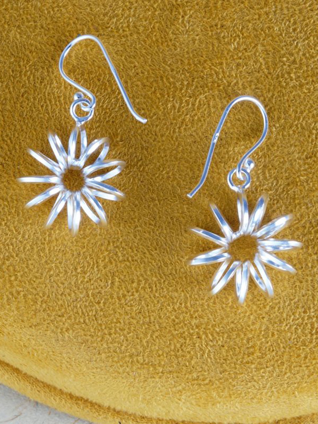 

Tuanz Silver Jewelry 925 Sterling Silver Rhodium-Plated Classic Drop Earrings