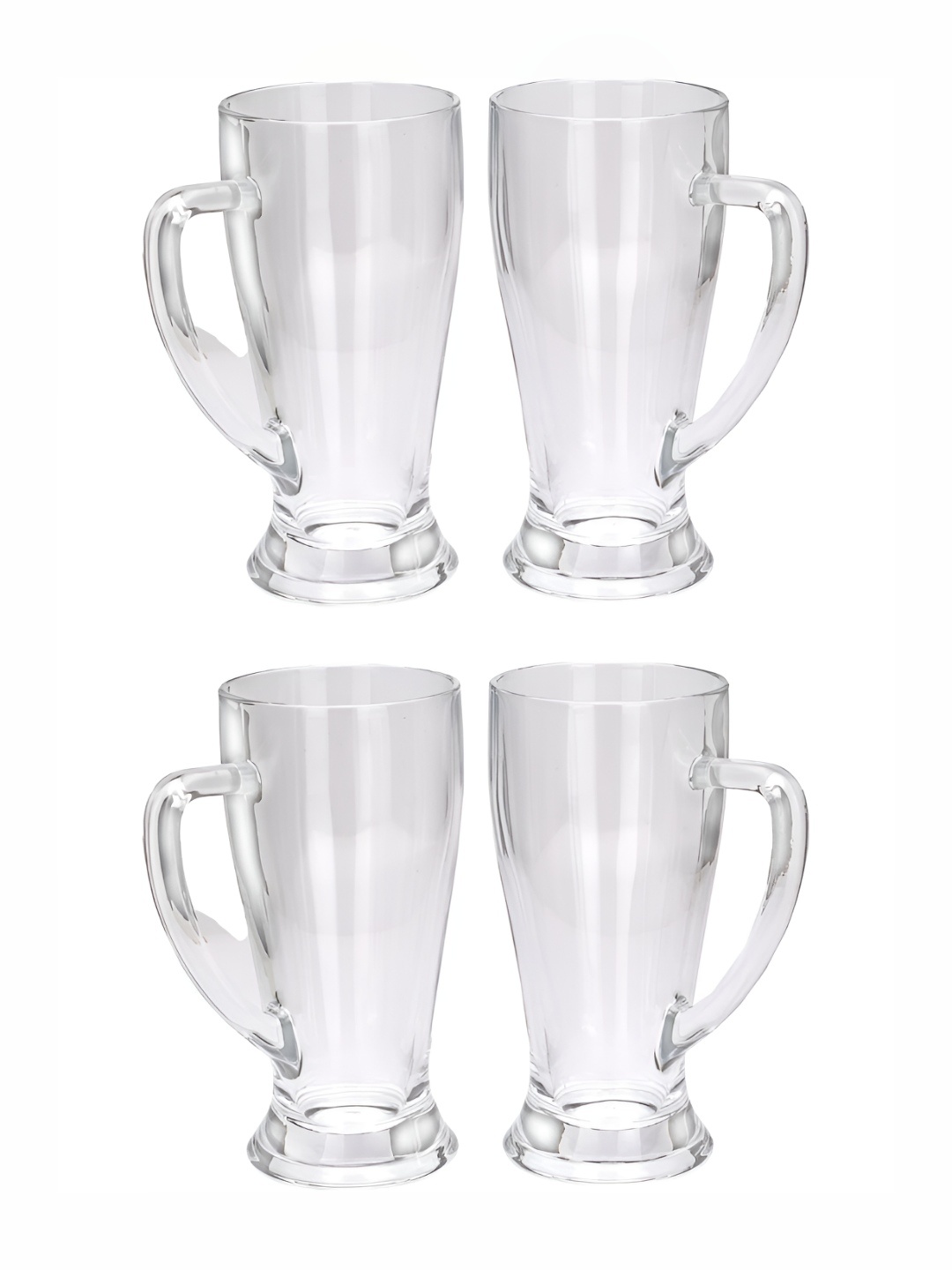 

1ST TIME Unisex Transparent 4 Pieces Beer Glass 250 ml