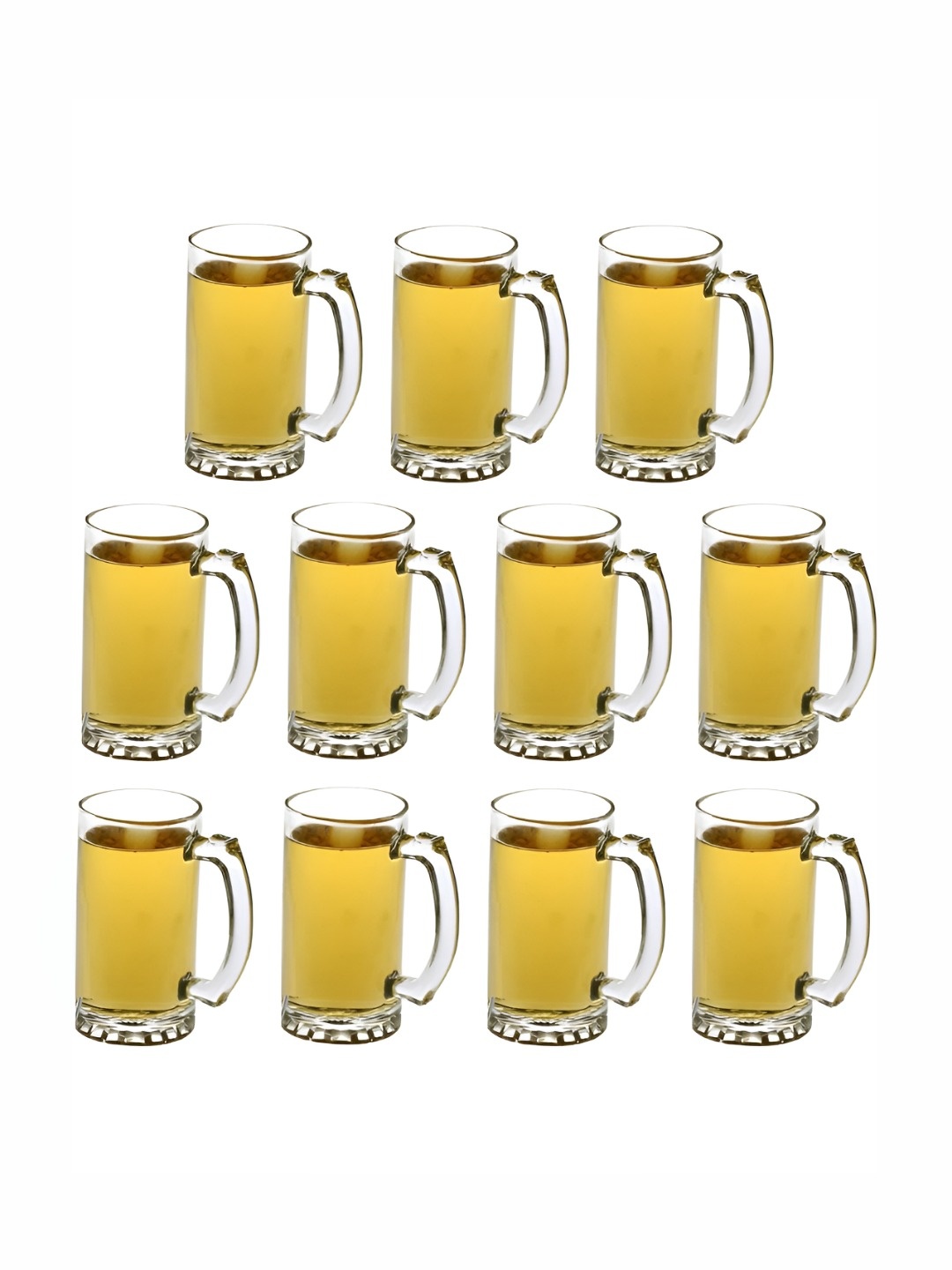 

1ST TIME Transparent 11 Pieces Glass Dishwasher Safe Bar Glasses