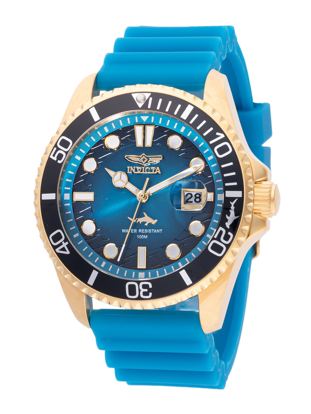

Invicta Men Stainless Steel Dial & Straps Analogue Watch 47170, Blue