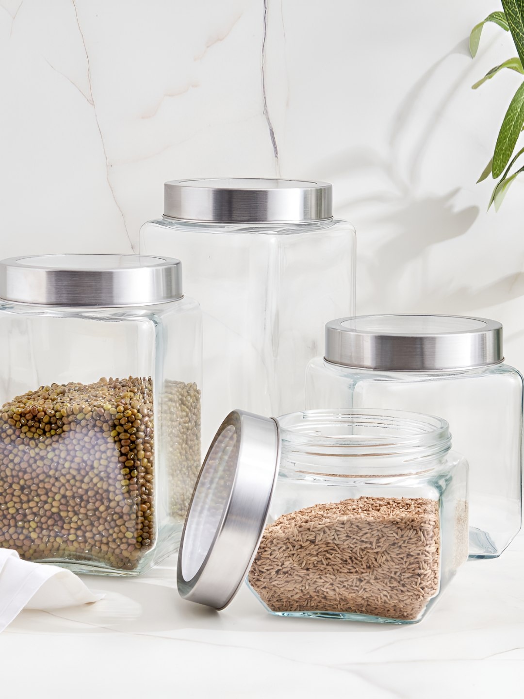 

Home Centre Transparent 2024 Glass Container