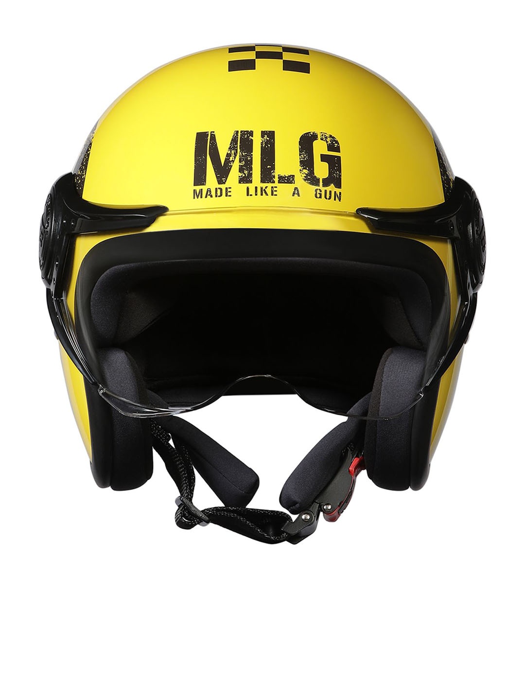 

Royal Enfield Jet Open Face MLG Helmet, Yellow