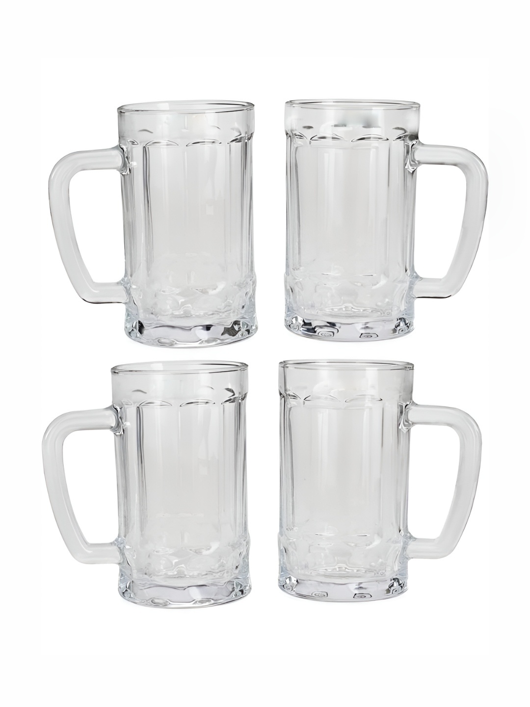 

1ST TIME Unisex Transparent 4 Pieces Beer Glass 400 ml