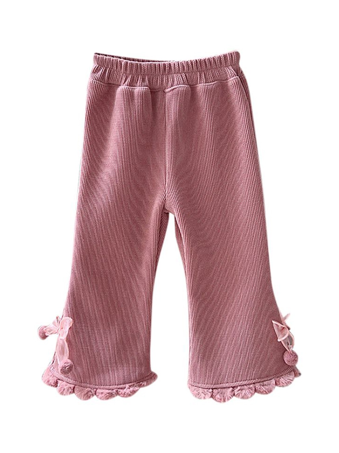 

StyleCast x Revolte Girls Regular Fit Mid-Rise Trousers, Pink