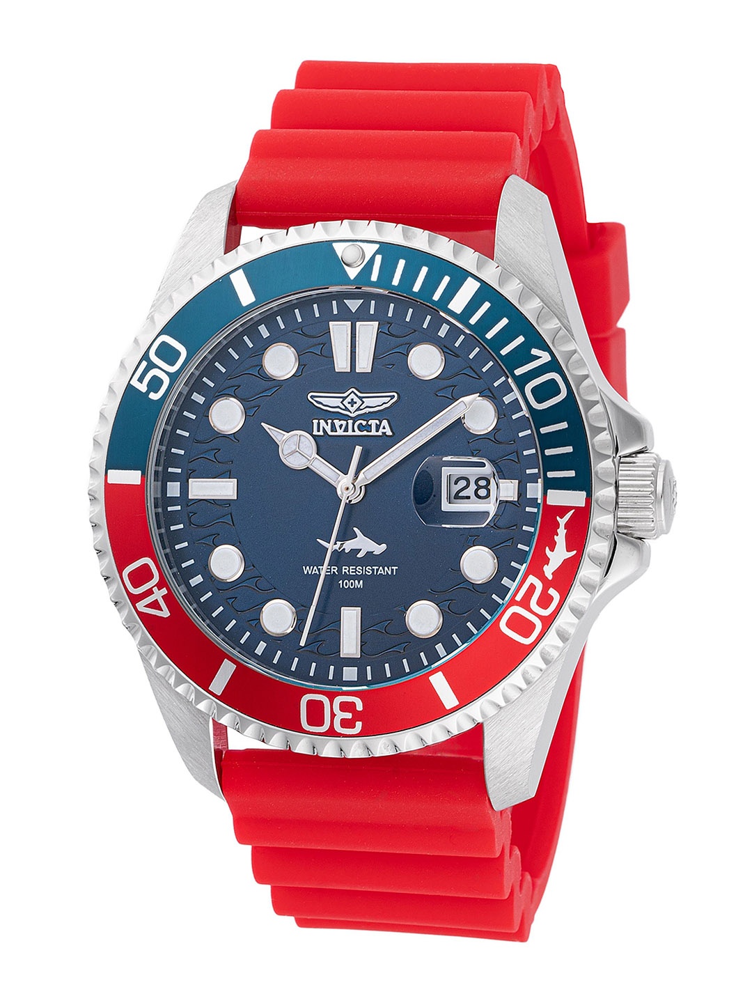 

Invicta Men Round Dial Analogue Watch 47164, Red