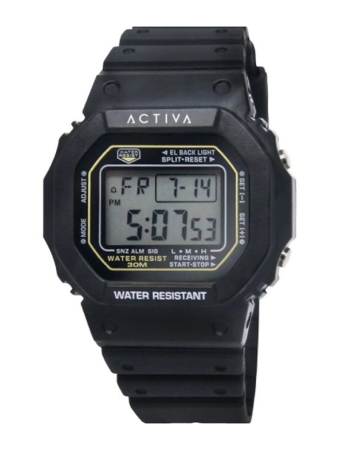 

Invicta Unisex Dial & Straps Digital Watch ACW424-002, Black