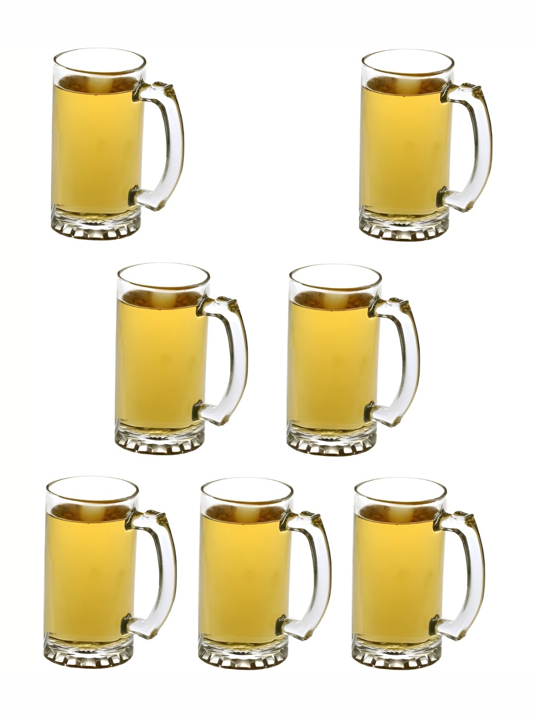 

1ST TIME Transparent 7 Pieces Glass Dishwasher Safe Bar Glasses