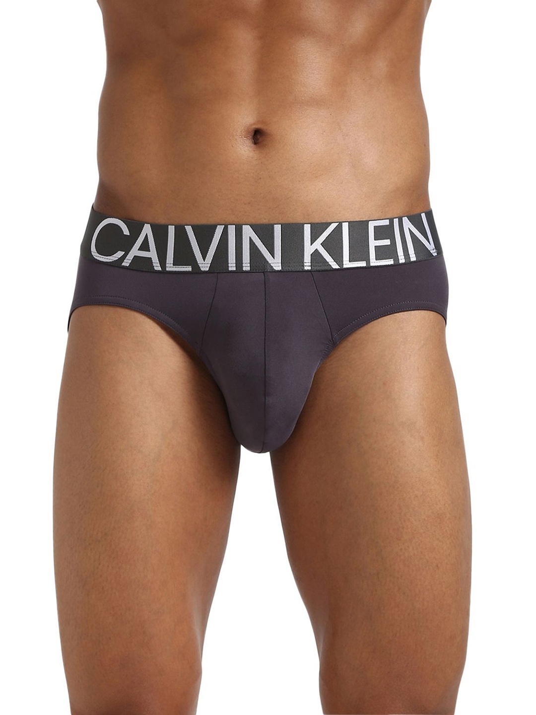 

Calvin Klein Underwear Men Mid-Rise Hipster Briefs, Grey