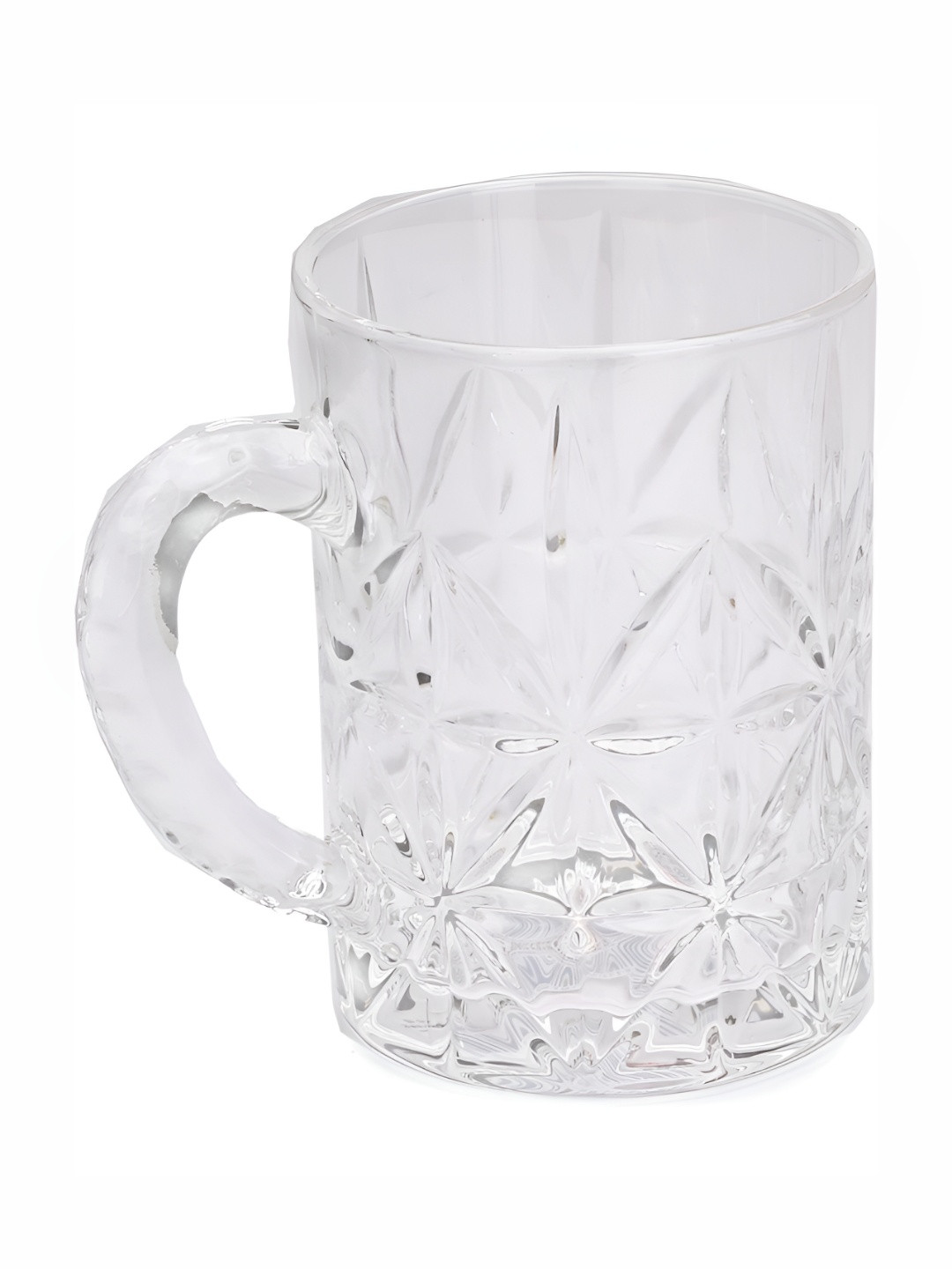 

1ST TIME Transparent Textured Beer Glass-450ML