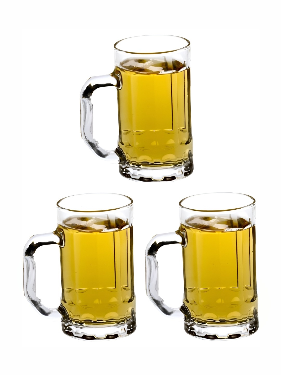 

1ST TIME Transparent 3 Pieces Glass Dishwasher Safe Bar Glasses