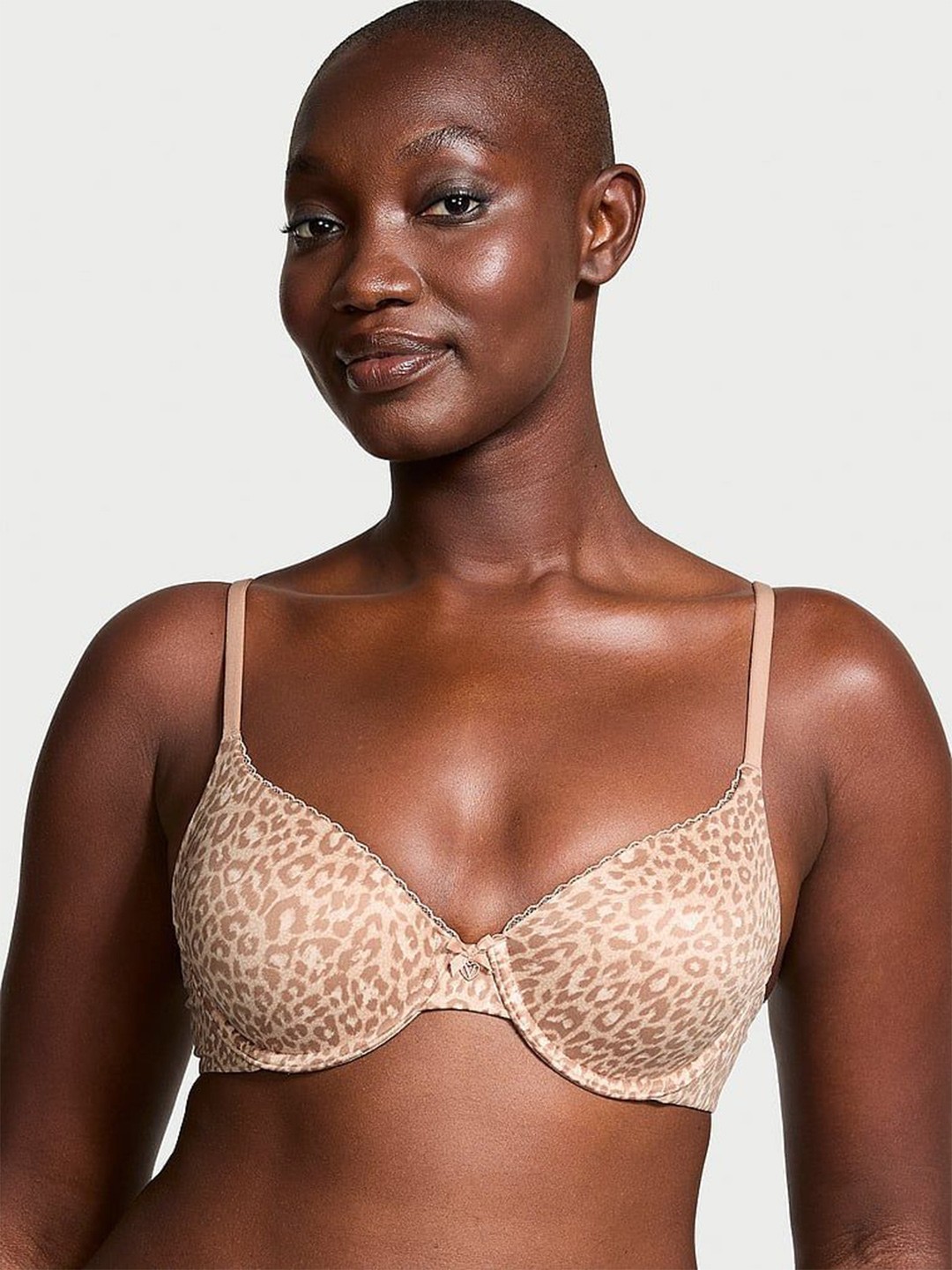 

Victoria's Secret Women Floral Full Coverage Underwired Lightly Padded Bra, Brown