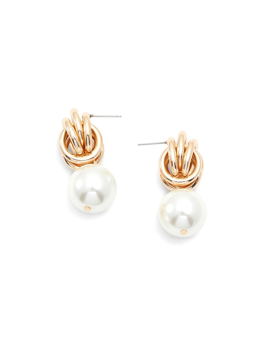 

ALDO Contemporary Studs Earrings, White