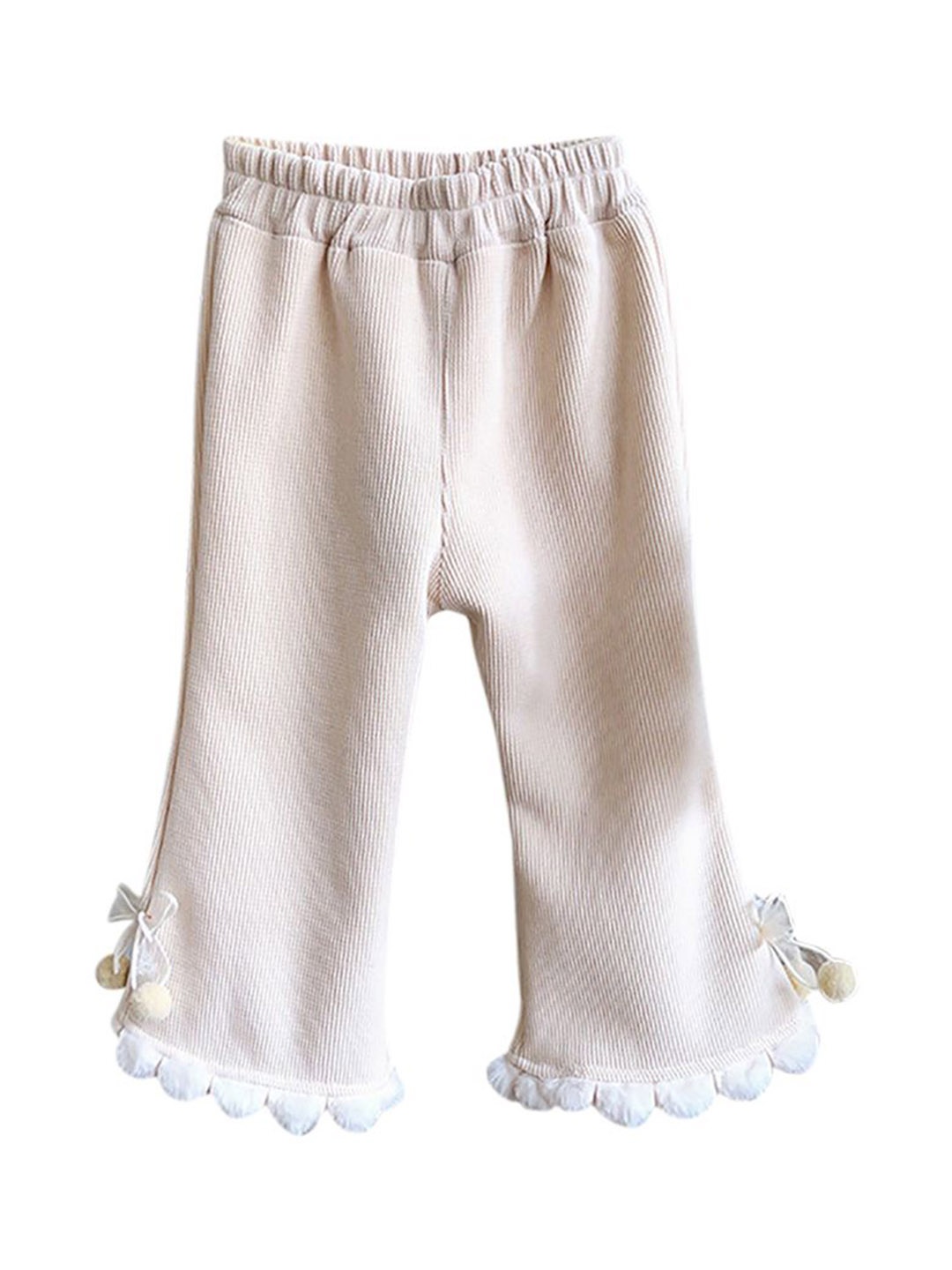 

StyleCast x Revolte Girls Mid-Rise Easy Wash Pleated Trousers, Beige