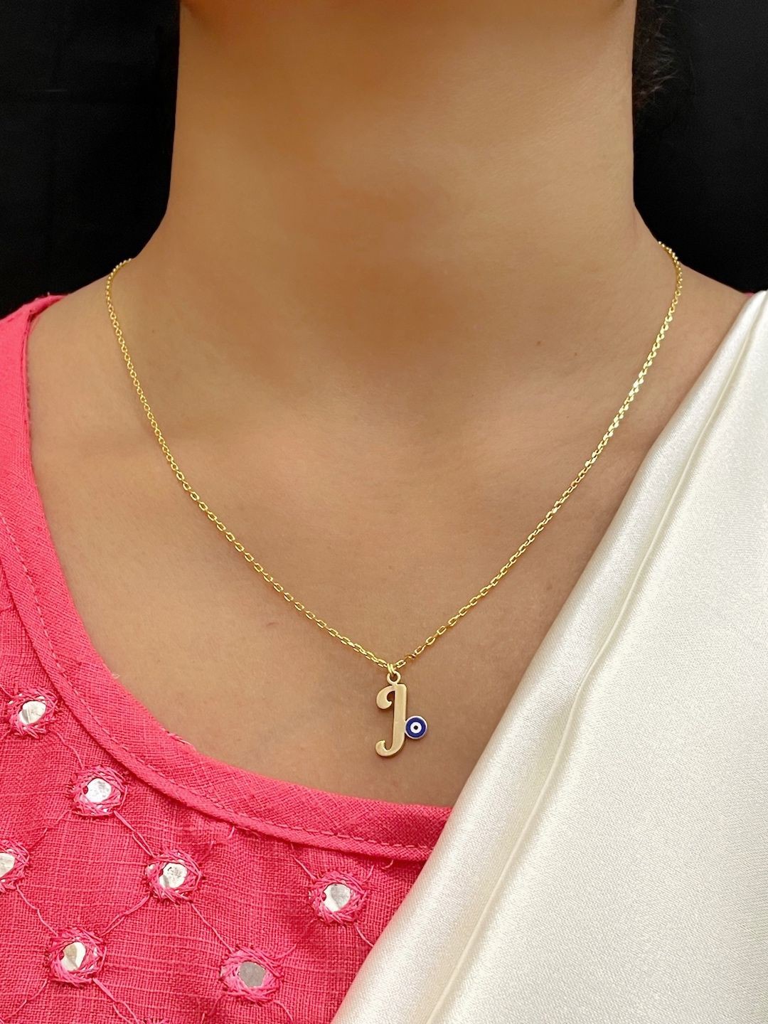 

Digital Dress Room Brass Gold-Plated Necklace